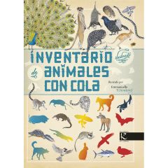 Inventario ilustrado de animales con cola