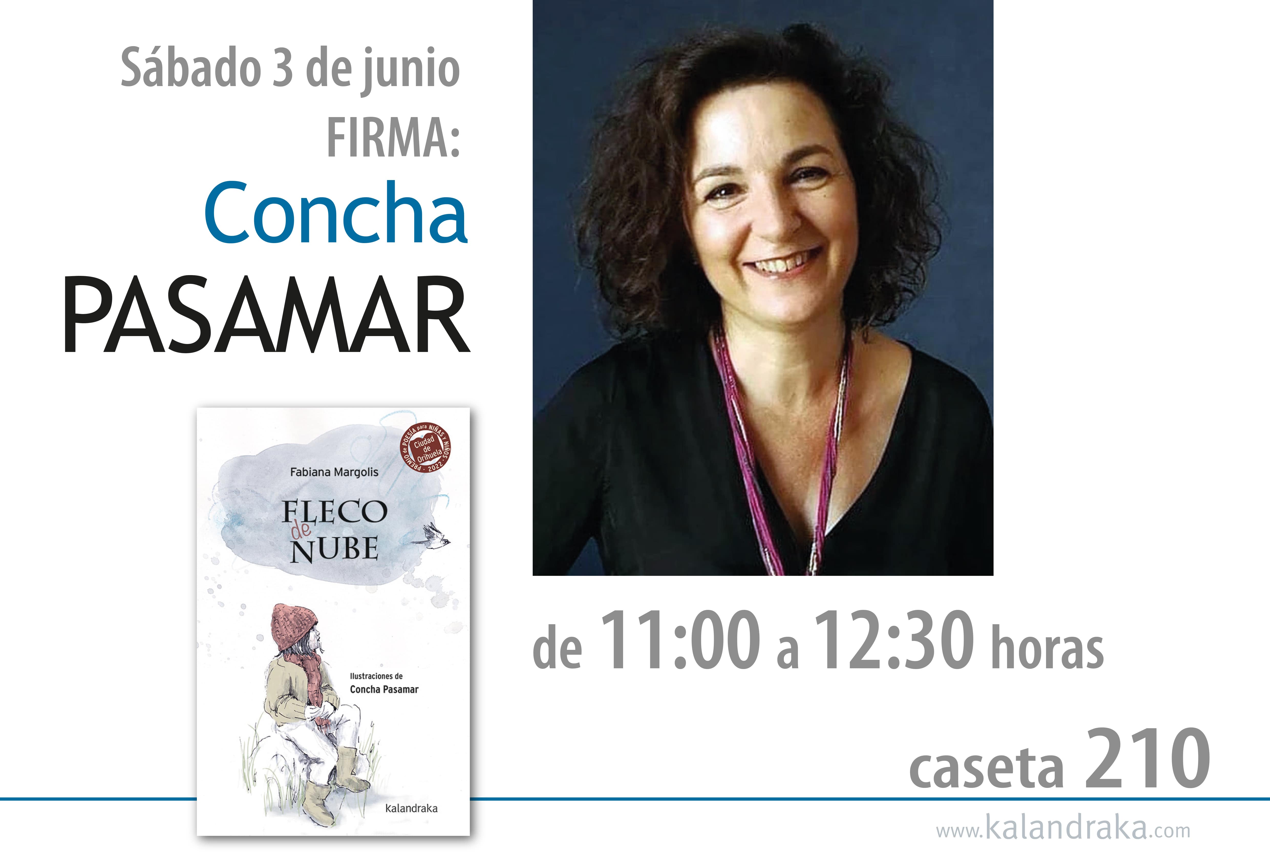 FERIA DEL LIBRO DE MADRID: FIRMA DE CONCHA PASAMAR