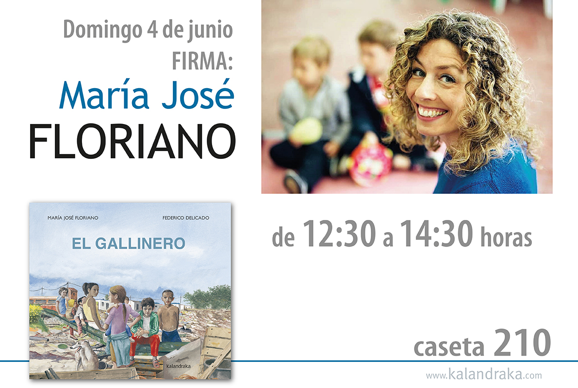 FERIA DEL LIBRO DE MADRID: FIRMA DE MARÍA JOSÉ FLORIANO