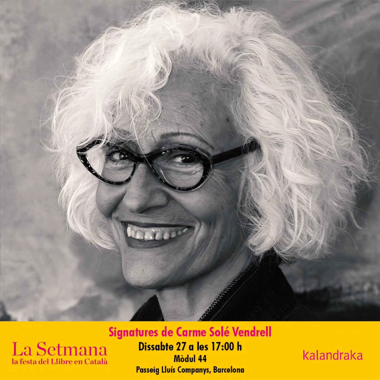 A SETMANA DEL LLIBRE EN CATALÀ 2025 - SIGNATURES DE CARME SOLÉ VENDRELL