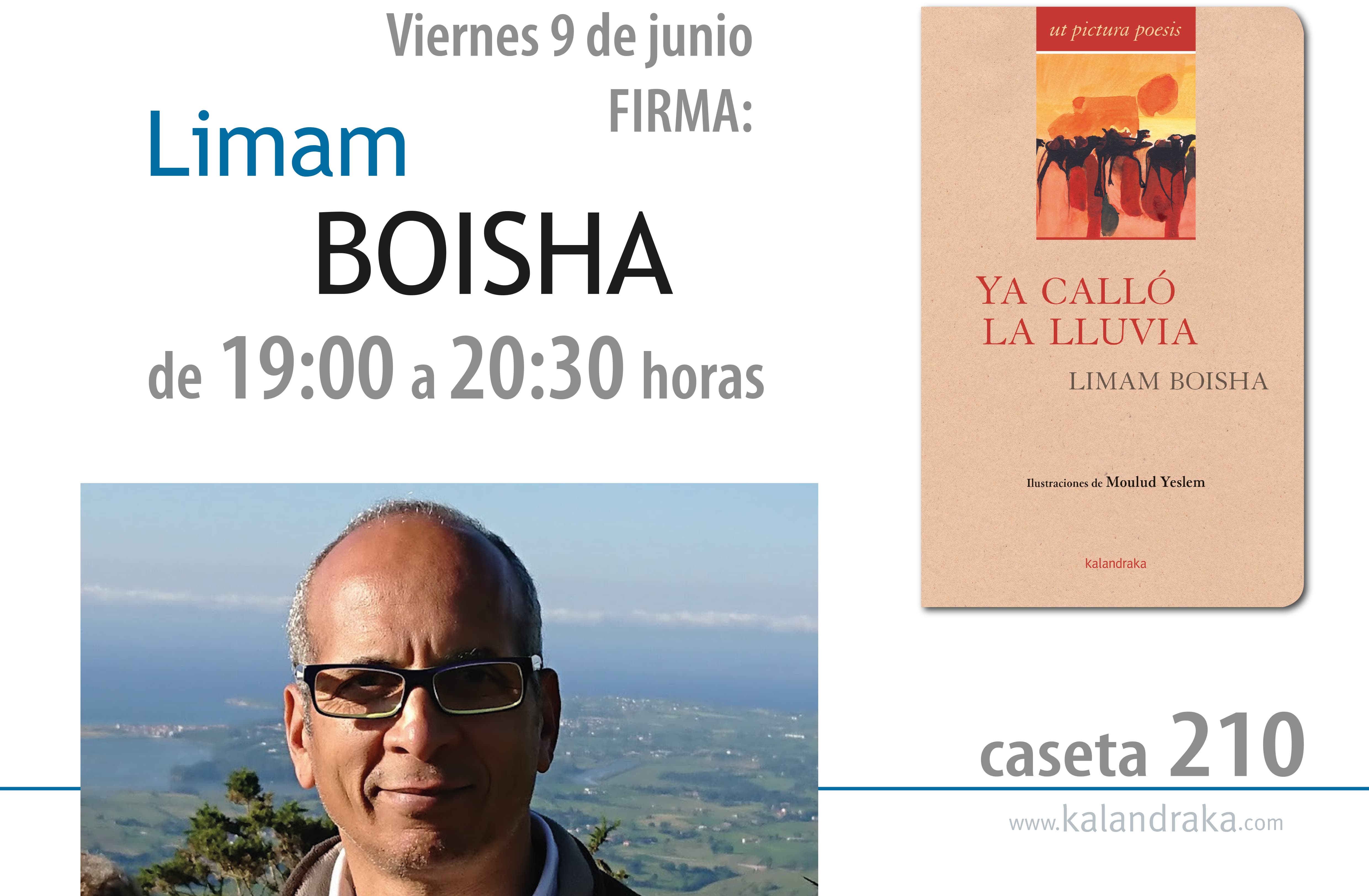 FERIA DEL LIBRO DE MADRID: FIRMA DE LIMAM BOISHA
