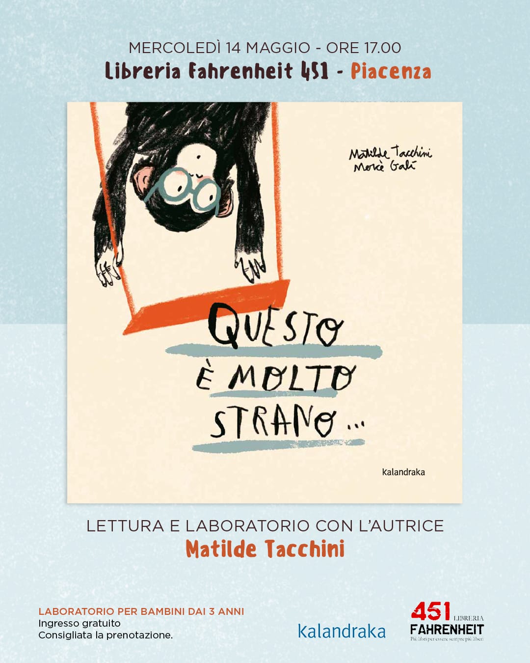 LABORATORIO CON L'AUTRICE DEL LIBRO 