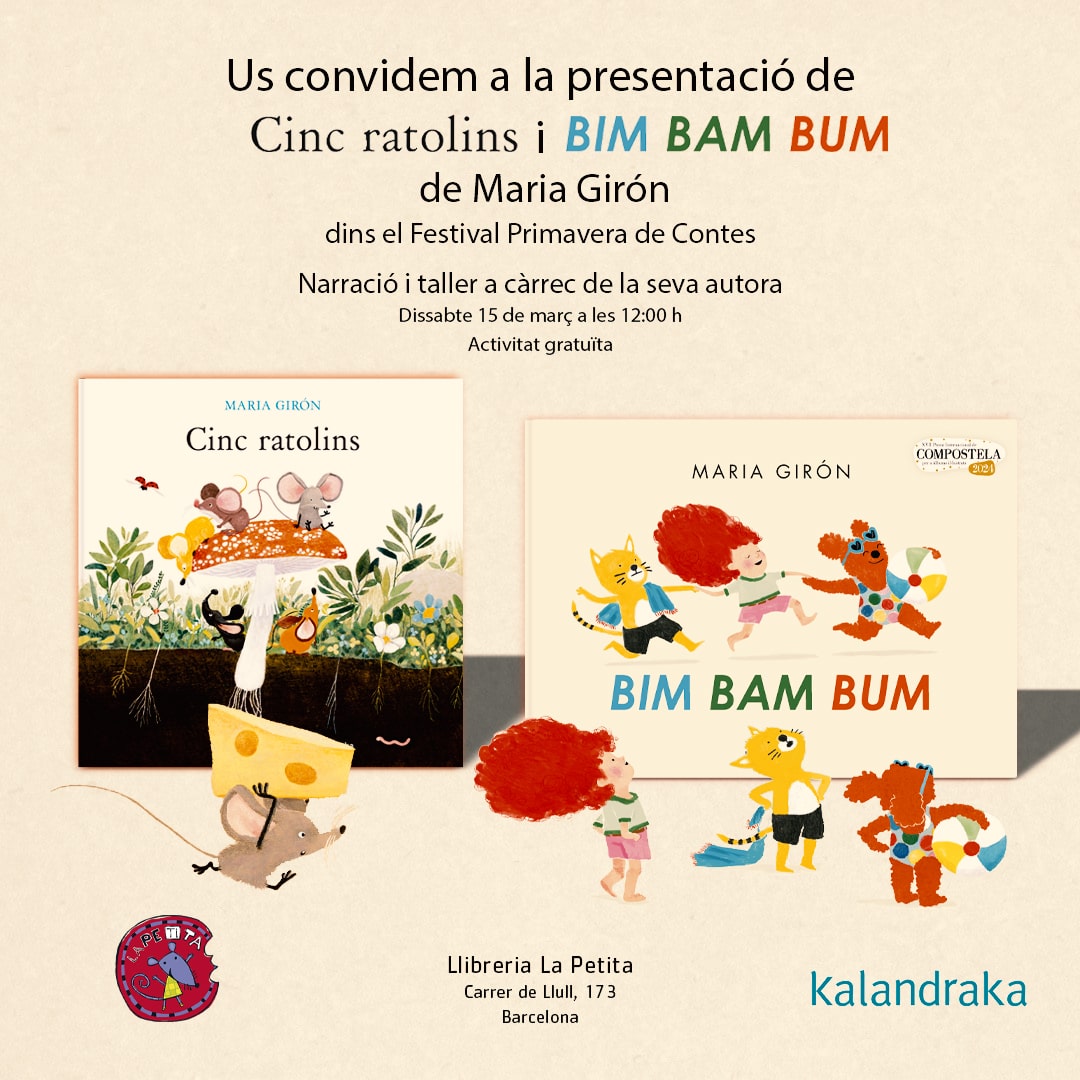 LLIBRES DE MARIA GIRÓN EN LA PETITA, BARCELONA