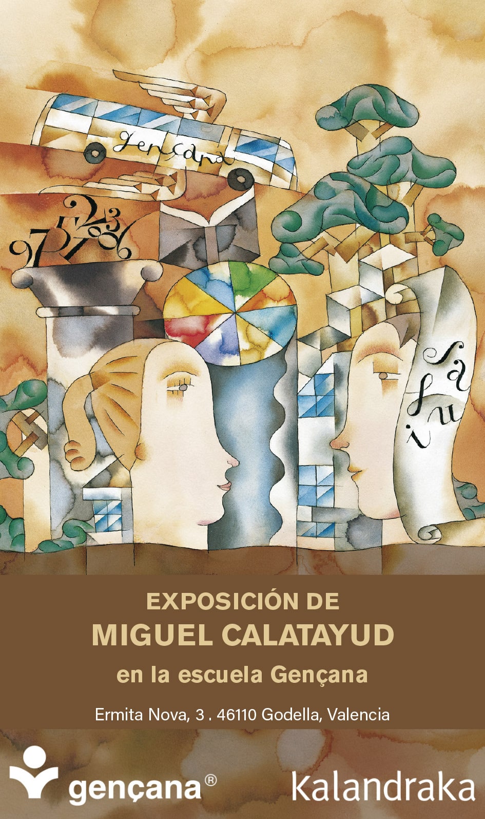 EXPOSICIÓN DE LA OBRA DE MIGUEL CALATAYUD EN GENÇANA