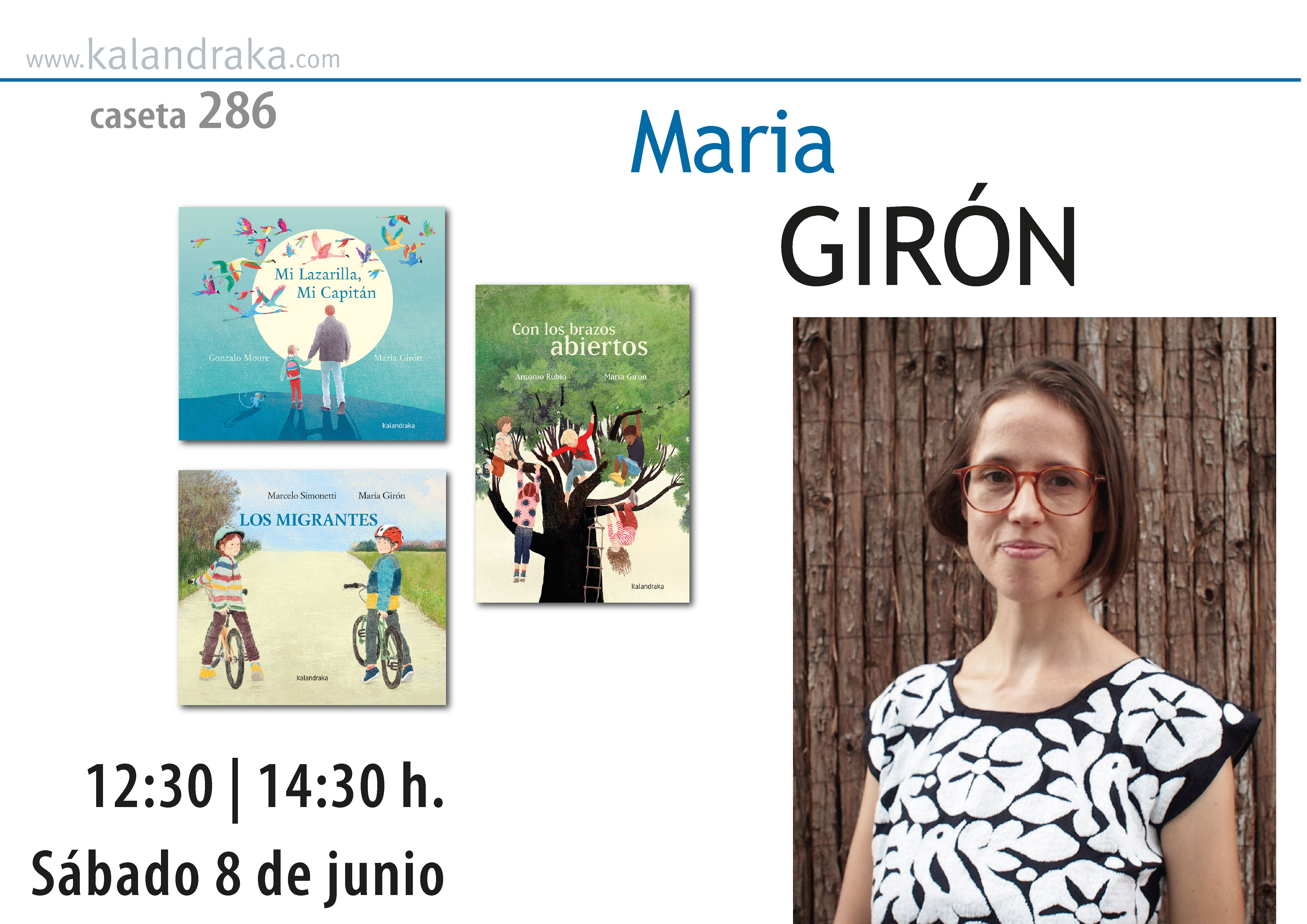 FERIA DEL LIBRO DE MADRID: FIRMA DE MARIA GIRÓN