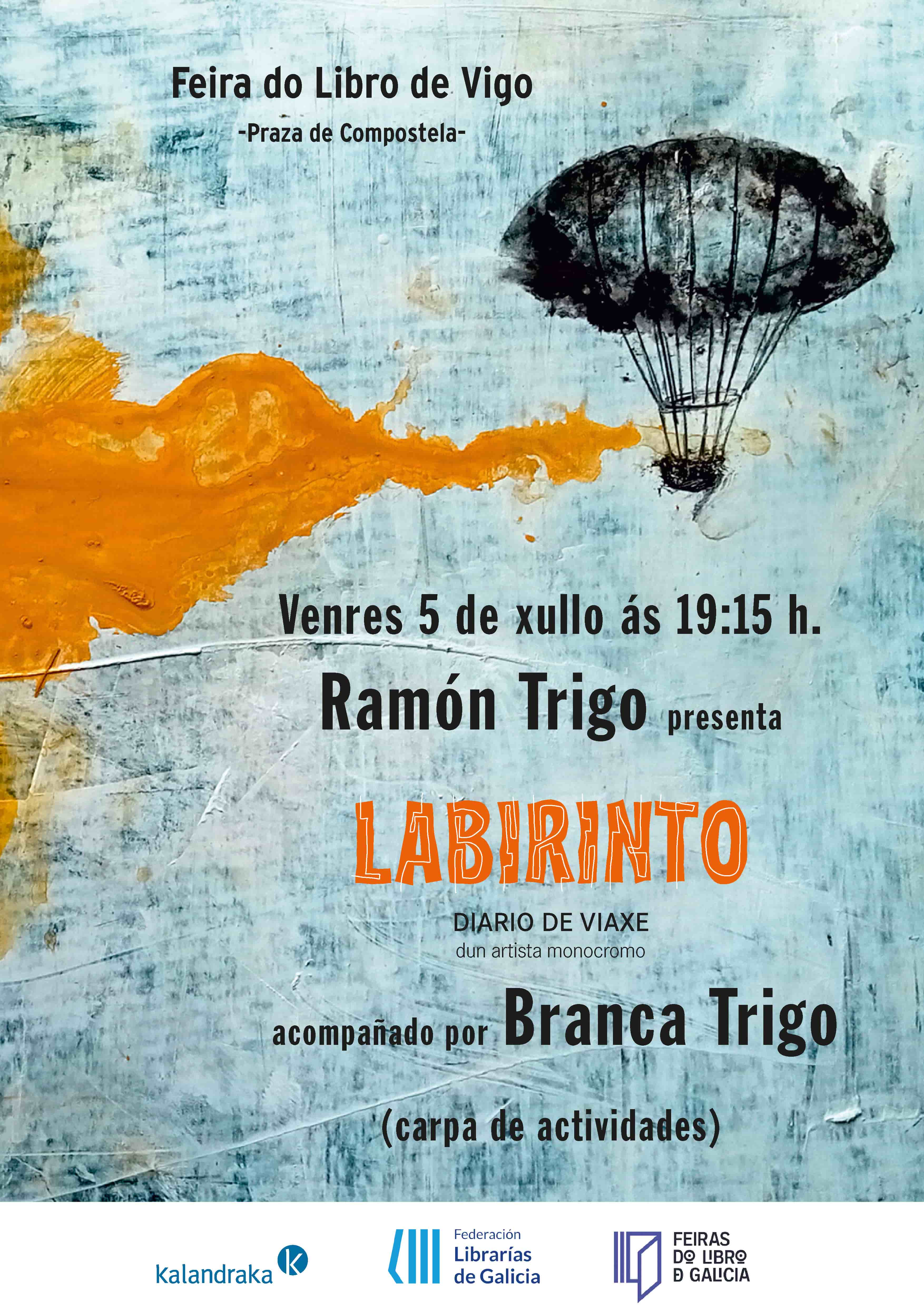 FEIRA DO LIBRO DE VIGO: RAMÓN TRIGO PRESENTA 