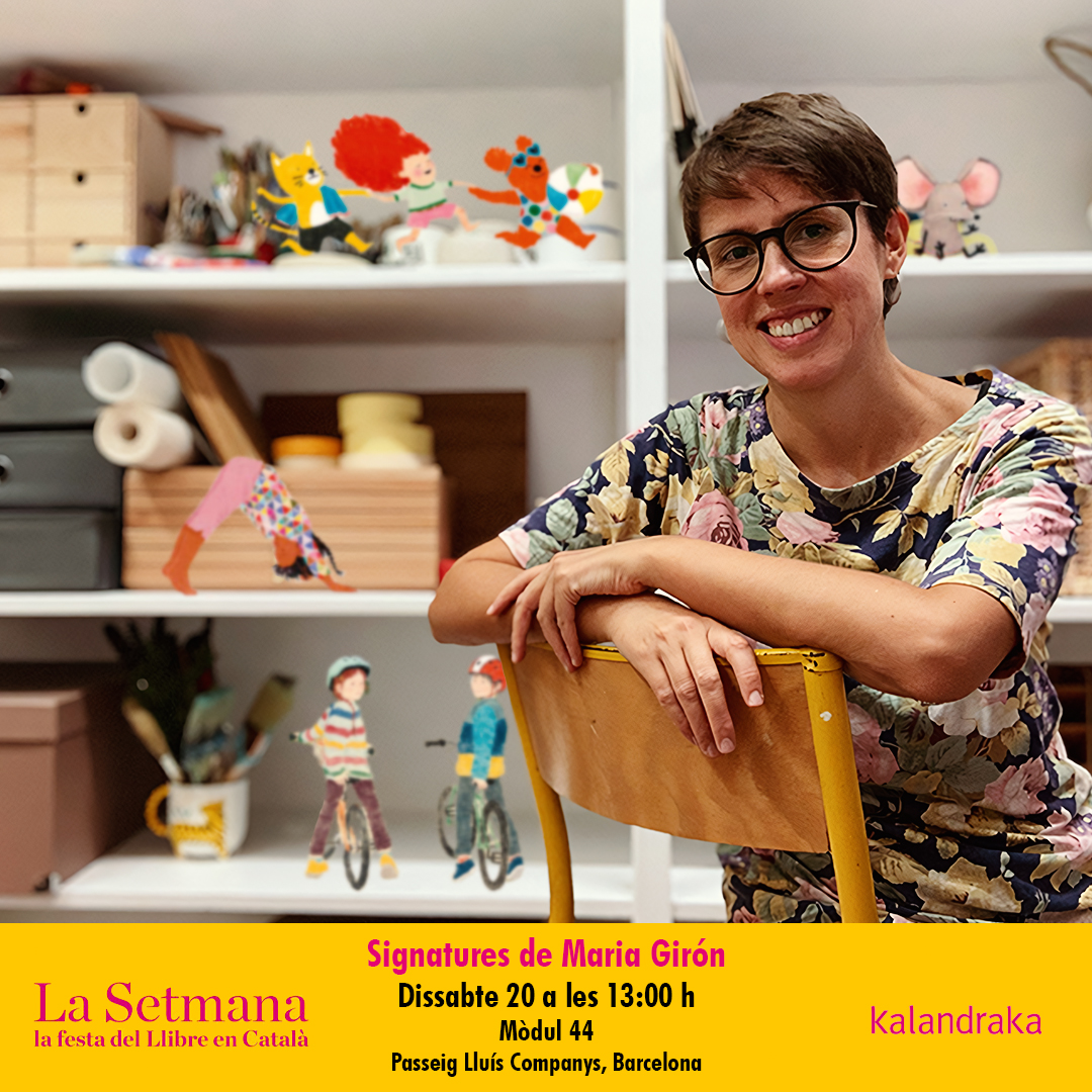 LA SETMANA DEL LLIBRE EN CATALÀ 2025 - SIGNATURES DE MARIA GIRÓN