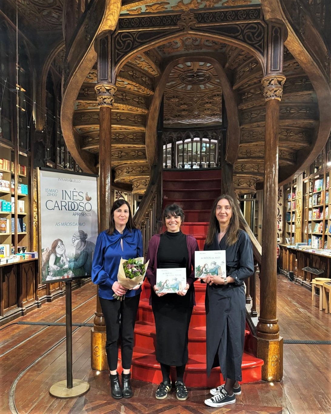 INÊS CARDOSO Y SUSANA MATOS PRESENTAN "AS MÃOS DA AVÓ"