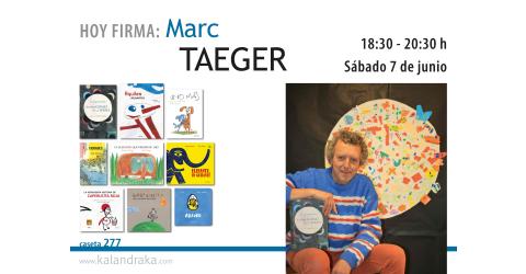 FERIA DEL LIBRO DE MADRID: MARC TAEGER