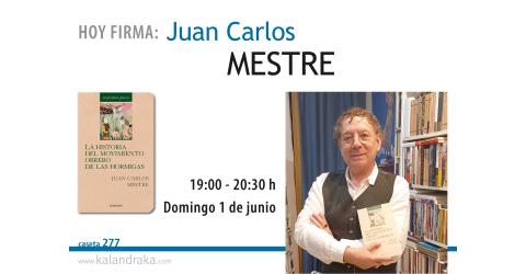 FERIA DEL LIBRO DE MADRID: JUAN CARLOS MESTRE