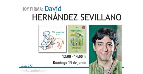 FERIA DEL LIBRO DE MADRID: DAVID HERNÁNDEZ SEVILLANO