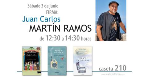 FERIA DEL LIBRO DE MADRID: FIRMA DE JUAN CARLOS MARTÍN RAMOS