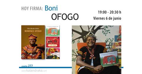 FERIA DEL LIBRO DE MADRID: BONIFACE OFOGO