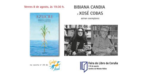 FEIRA DO LIBRODA CORUÑA: BIBIANA CANDIA E XOSÉ COBAS ASINAN 