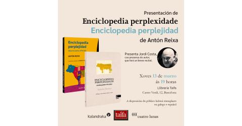 ANTÓN REIXA PRESENTA EN BARCELONA A ANTOLOXÍA 