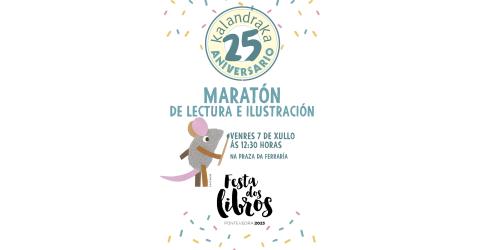 FESTA DOS LIBROS DE PONTEVEDRA: MARATÓN DE LECTURA E ILUSTRACIÓN