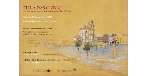 EXPOSICIÓN DAS ILUSTRACIÓNS ORIXINAIS DE XOSÉ COBAS PARA 