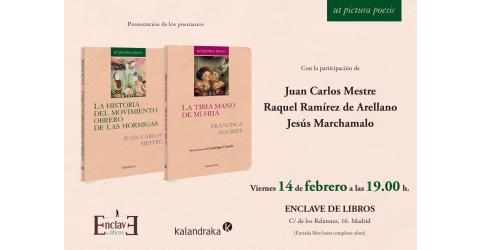 PRESENTACIÓN EN MADRID DE LOS NUEVOS TÍTULOS DE LA COLECCIÓN 'UT PICTURA POESIS'
