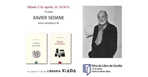 FEIRA DO LIBRO DA CORUÑA: SINATURA DE XAVIER SEOANE