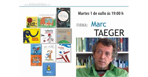 FEIRA DO LIBRO DE VIGO: MARC TAEGER NA CASETA DE LIBROS PARA SOÑAR