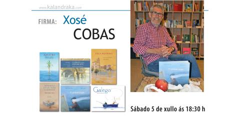 FEIRA DO LIBRO DE VIGO: XOSÉ COBAS NA CASETA DE LIBROS PARA SOÑAR