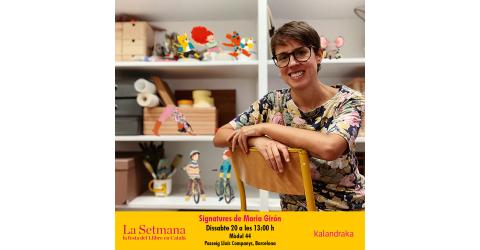 LA SETMANA DEL LLIBRE EN CATALÀ 2025 - SIGNATURES DE MARIA GIRÓN