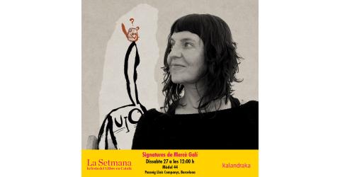 LA SETMANA DEL LLIBRE EN CATALÀ 2025 - SIGNATURES DE MERCÈ GALÍ